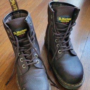 Dr. Martens Steel Toe Safety Shoe Slip Resistant - Women US 9 / Men US 8